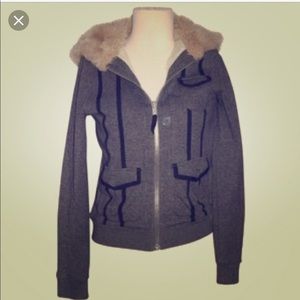 Marc by Marc Jacobs Fur Hoodie
